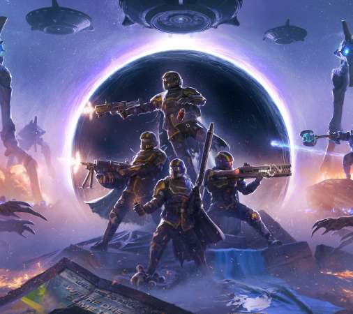 Helldivers 2 Handy Horizontal Hintergrundbild
