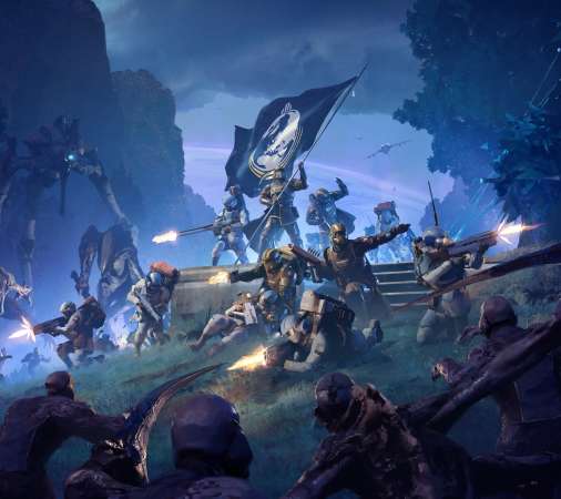Helldivers 2 Handy Horizontal Hintergrundbild