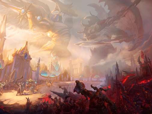 Heroes of the Storm Handy Horizontal Hintergrundbild