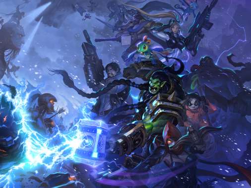 Heroes of the Storm fan art Handy Horizontal Hintergrundbild