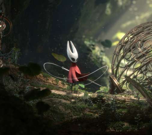 Hollow Knight: Silksong fan art Handy Horizontal Hintergrundbild