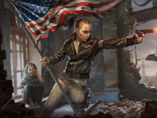 Homefront fan art Mobile Horizontal wallpaper or background