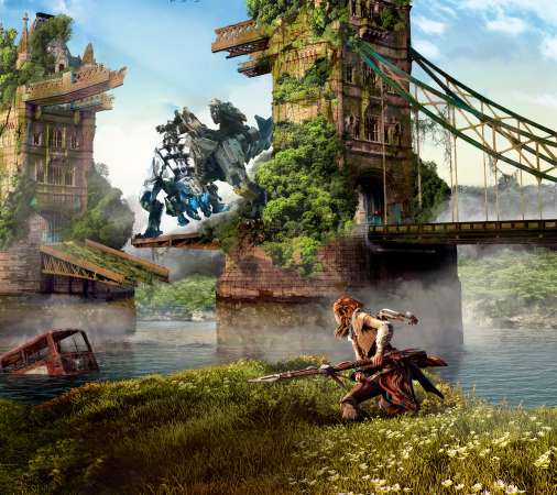 Horizon: Zero Dawn Handy Horizontal Hintergrundbild