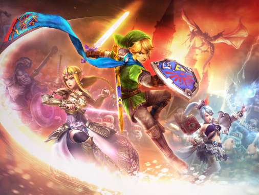 Hyrule Warriors Handy Horizontal Hintergrundbild