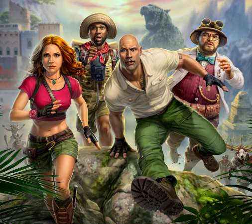 Jumanji: The Video Game Handy Horizontal Hintergrundbild