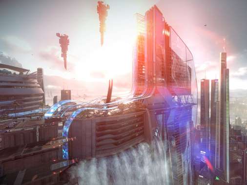 Killzone: Shadow Fall Handy Horizontal Hintergrundbild