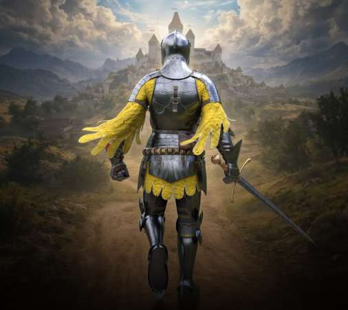 Knight's Path Handy Horizontal Hintergrundbild