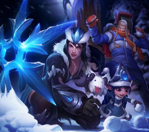 League of Legends Handy Horizontal Hintergrundbild