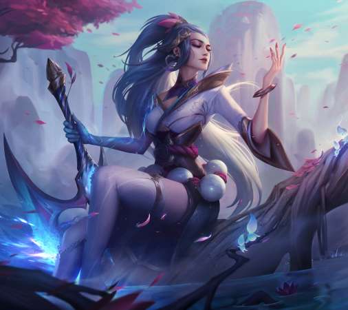 League of Legends fan art Handy Horizontal Hintergrundbild