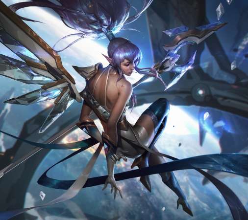 League of Legends fan art Handy Horizontal Hintergrundbild