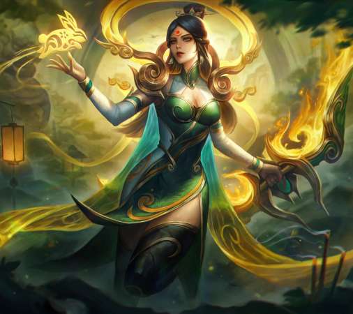 League of Legends fan art Handy Horizontal Hintergrundbild