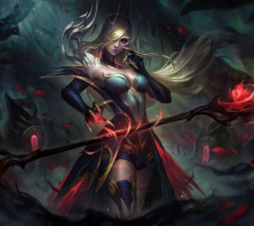 League of Legends fan art Handy Horizontal Hintergrundbild