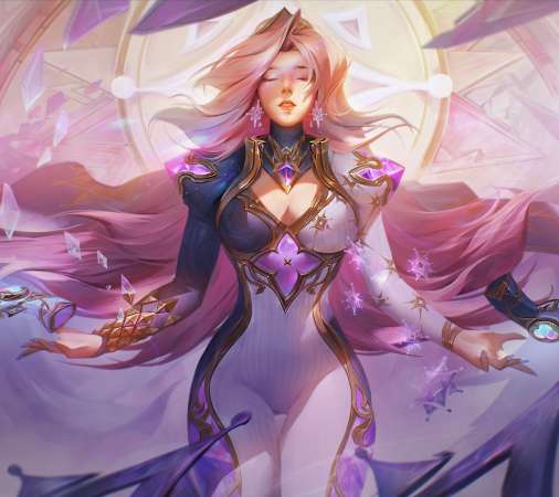 League of Legends fan art Handy Horizontal Hintergrundbild