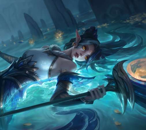 League of Legends fan art Handy Horizontal Hintergrundbild