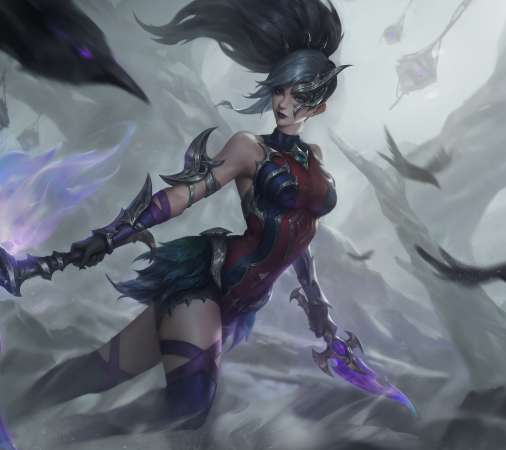 League of Legends fan art Handy Horizontal Hintergrundbild