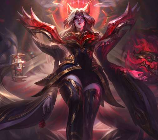 League of Legends fan art Handy Horizontal Hintergrundbild