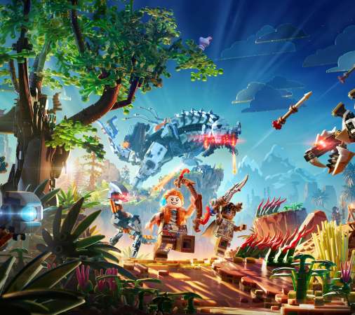 LEGO Horizon Adventures Handy Horizontal Hintergrundbild