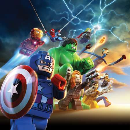 LEGO Marvel Super Heroes Handy Horizontal Hintergrundbild