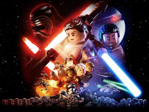 LEGO Star Wars: The Force Awakens Handy Horizontal Hintergrundbild