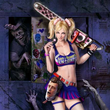 Lollipop Chainsaw Handy Horizontal Hintergrundbild