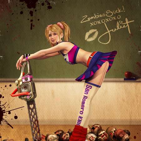 Lollipop Chainsaw Handy Horizontal Hintergrundbild