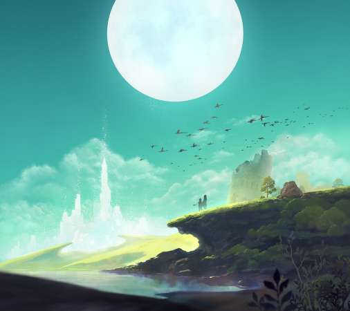 Lost Sphear Handy Horizontal Hintergrundbild