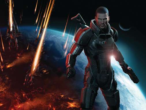 Mass Effect 3 Handy Horizontal Hintergrundbild