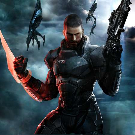 Mass Effect 3 Handy Horizontal Hintergrundbild