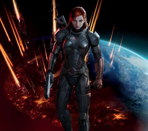 Mass Effect 3 Handy Horizontal Hintergrundbild