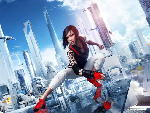 Mirror's Edge: Catalyst Handy Horizontal Hintergrundbild