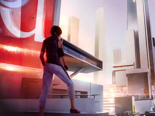 Mirror's Edge: Catalyst Handy Horizontal Hintergrundbild