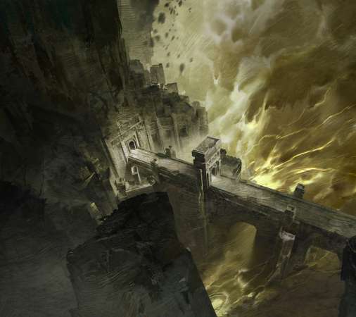 Mistfall Hunter Handy Horizontal Hintergrundbild