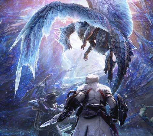 Monster Hunter World: Iceborne Handy Horizontal Hintergrundbild