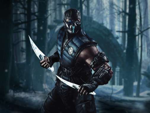 Mortal Kombat X Handy Horizontal Hintergrundbild