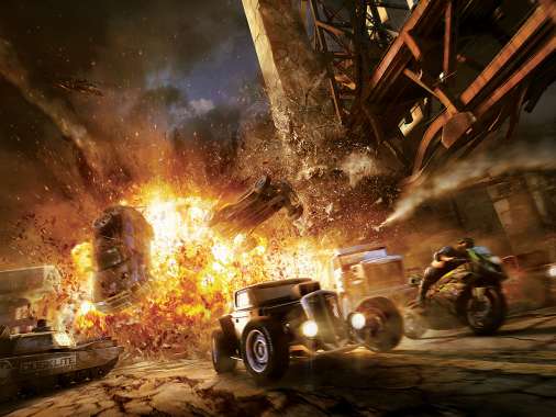 MotorStorm Apocalypse Handy Horizontal Hintergrundbild