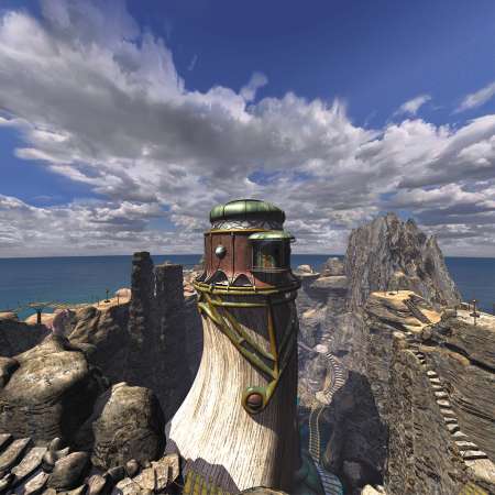 Myst 3: Exile Handy Horizontal Hintergrundbild