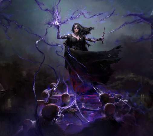 Path of Exile 2 Handy Horizontal Hintergrundbild