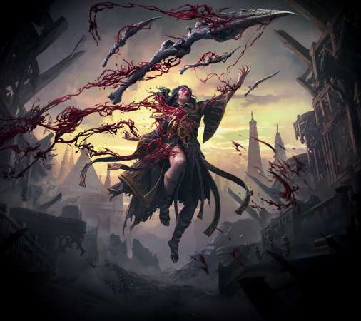 Path of Exile 2 Handy Horizontal Hintergrundbild