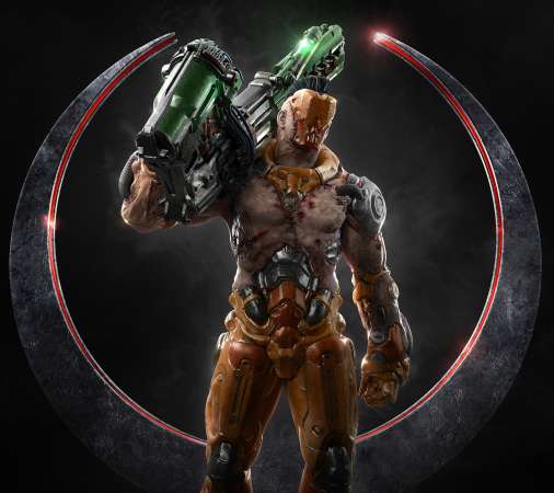 Quake Champions Handy Horizontal Hintergrundbild