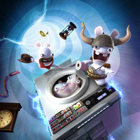 Raving Rabbids: Travel in Time Handy Horizontal Hintergrundbild