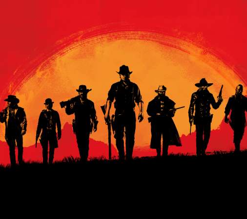 Red Dead Redemption 2 Handy Horizontal Hintergrundbild