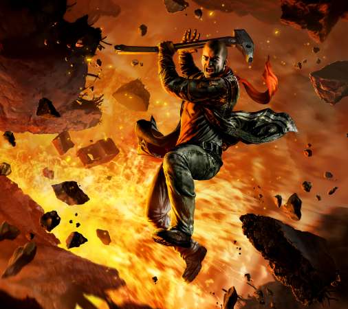 Red Faction: Guerrilla Re-Mars-tered Handy Horizontal Hintergrundbild