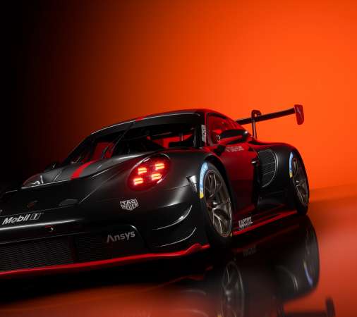 Rennsport Handy Horizontal Hintergrundbild