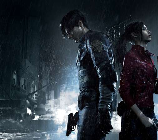 Resident Evil 2 Handy Horizontal Hintergrundbild