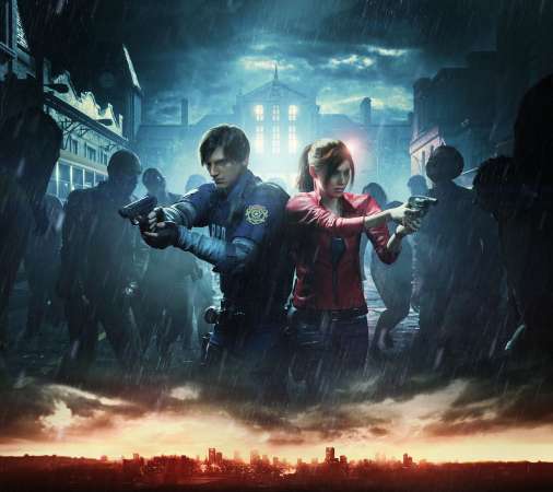 Resident Evil 2 Handy Horizontal Hintergrundbild