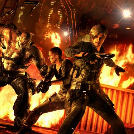 Resident Evil 6 Handy Horizontal Hintergrundbild