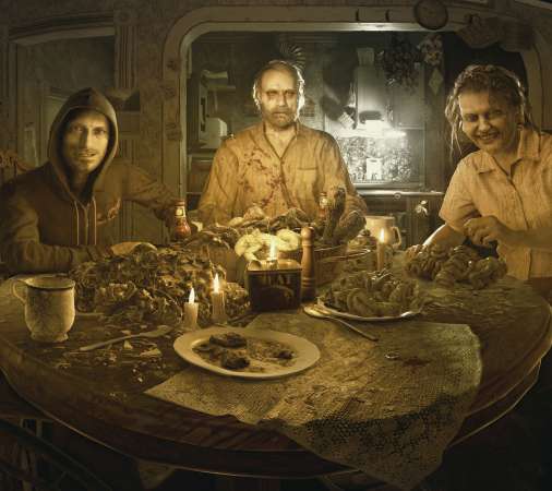 Resident Evil 7 Biohazard Handy Horizontal Hintergrundbild