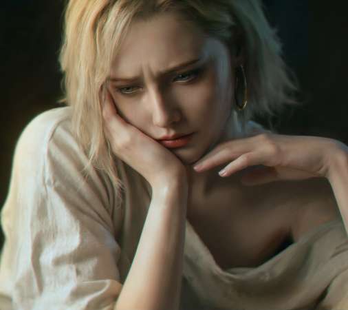 Resident Evil Requiem fan art Handy Horizontal Hintergrundbild