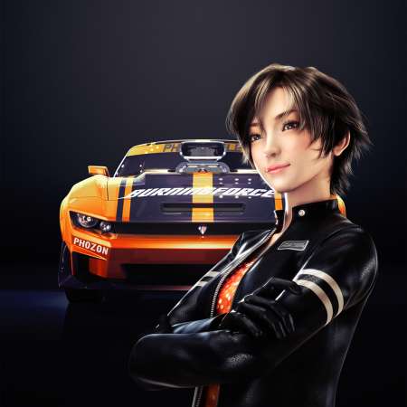 Ridge Racer 3D Handy Horizontal Hintergrundbild