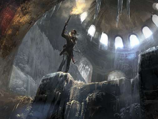 Rise of the Tomb Raider Handy Horizontal Hintergrundbild